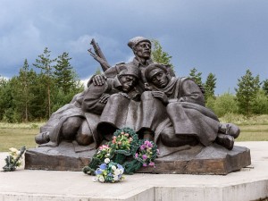 Скульптура Солдаты Первой мировой войны. Скульптор В.Теребун
