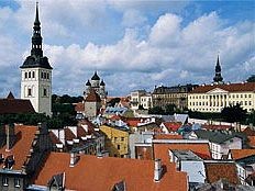 Таллинн со смотровой башни