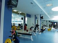 Тренажерный зал в гостинице Тренажерный зал в гостинице