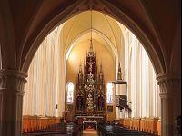 Интерьер костела Пресвятой Троицы Интерьер костела Пресвятой Троицы