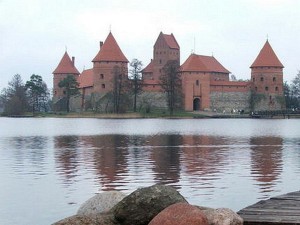 Тракайский замок - замок на воде