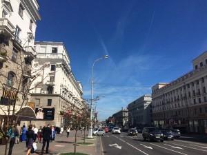 Проспект Независимости - главная улица Минска