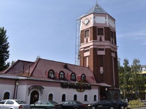 Бывшая водонапроная башня - ресторан Чырвоная вежа