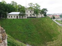 Новый замок в Гродно, 1742 г. Новый замок в Гродно, 1742 г.