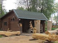 Домик резчика по дереву в Коробчицах Домик резчика по дереву в Коробчицах